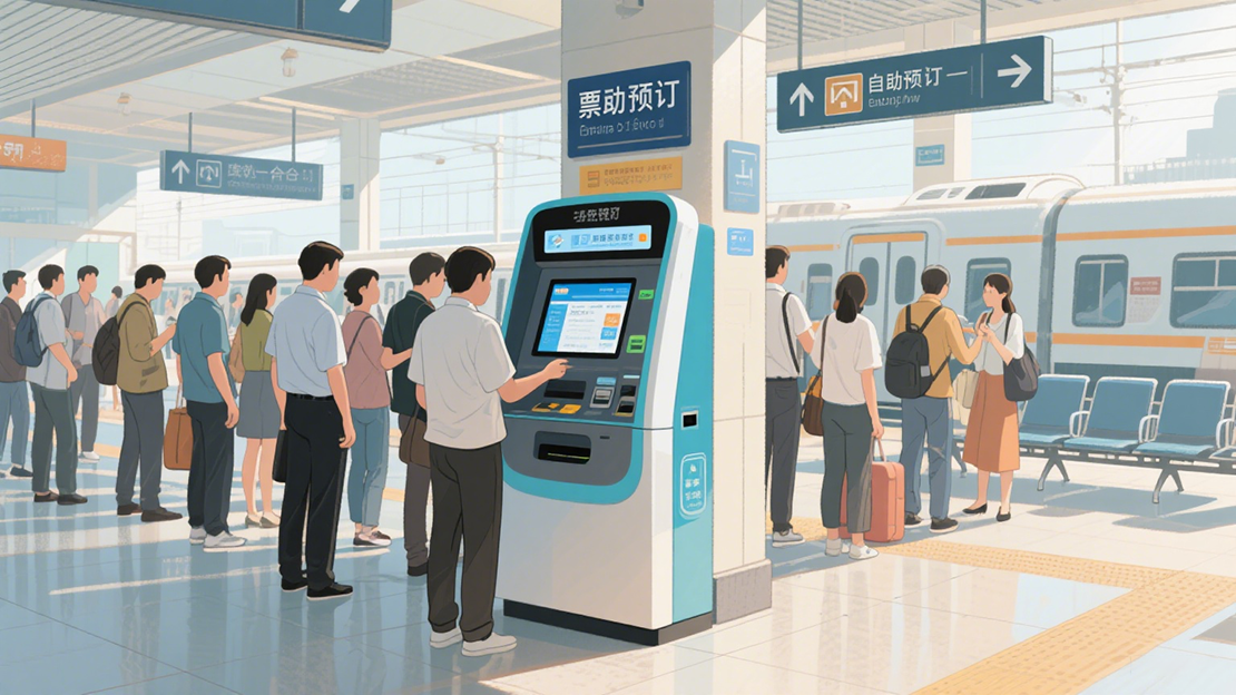  自助终端一体机应用场景图