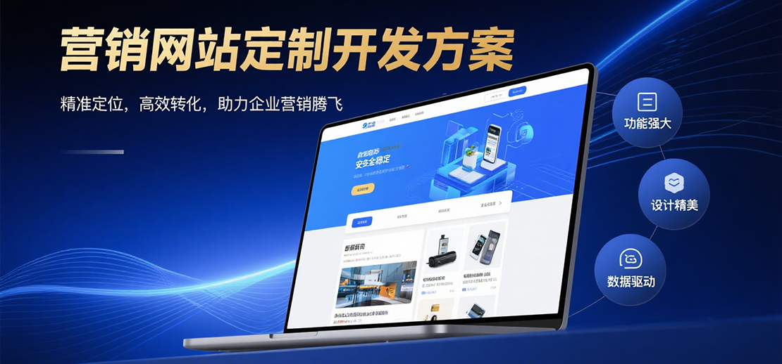 错过这个营销网站定制方案，您将错失行业黄金机遇！