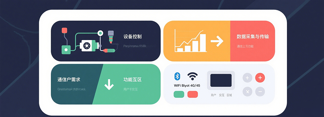 控制板功能需求示意图