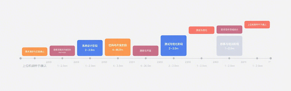 开发流程甘特图