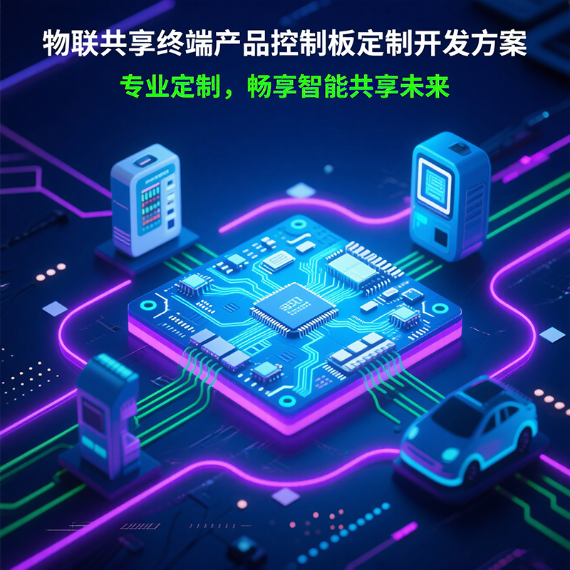 智控互联，定制未来 —— 物联共享终端产品控制板解决方案