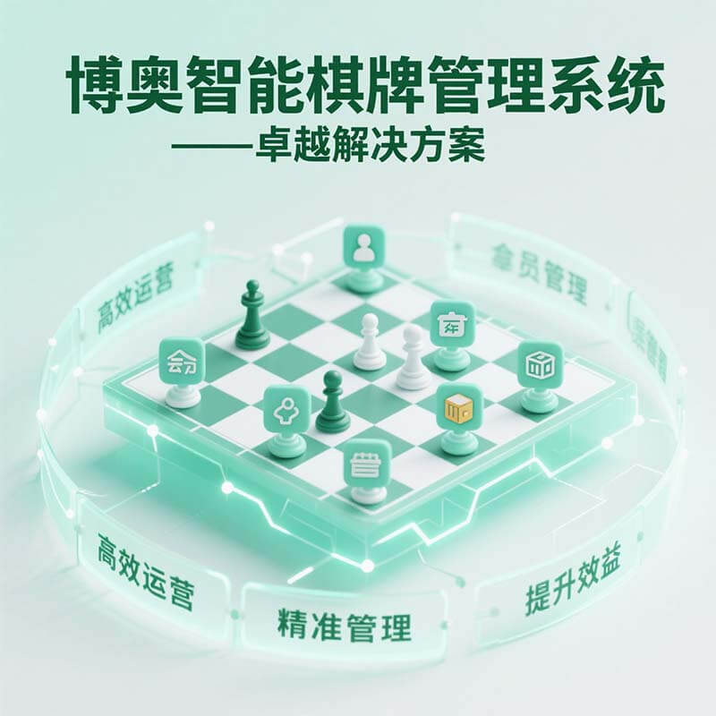 博奥智能棋牌管理系统 —— 全场景棋牌室高效管理解决方案